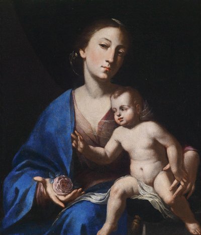 La Virgen y el Niño de Bernardo Cavallino