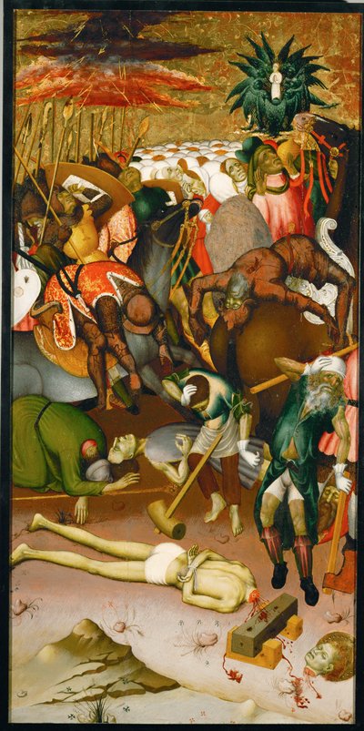 Cuatro escenas del martirio de San Jorge ... de Bernardo Martorell