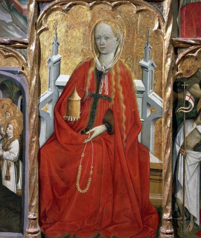 María Magdalena (detalle) de Bernardo Martorell