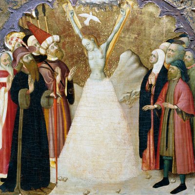 El Martirio de Santa Eulalia (detalle) de Bernardo Martorell