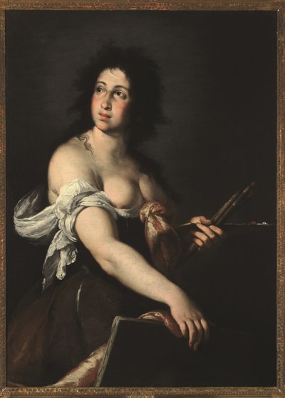 Allegoria della pittura (Alegoría de la pintura), 1635 de Bernardo Strozzi