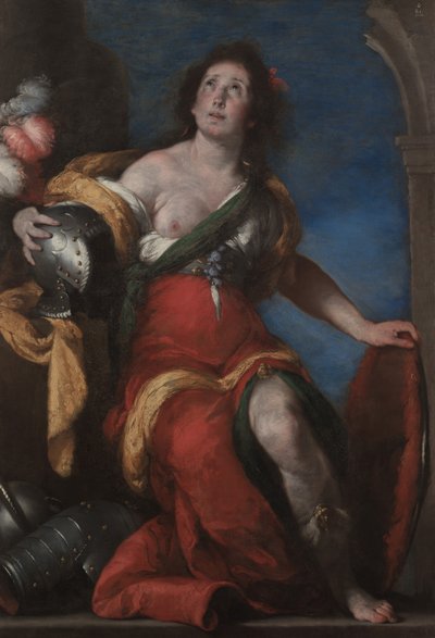 Figura Alegórica, c.1636 de Bernardo Strozzi
