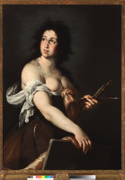 Alegoría de la pintura, c.1635 de Bernardo Strozzi