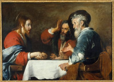 Cristo en Emaús de Bernardo Strozzi