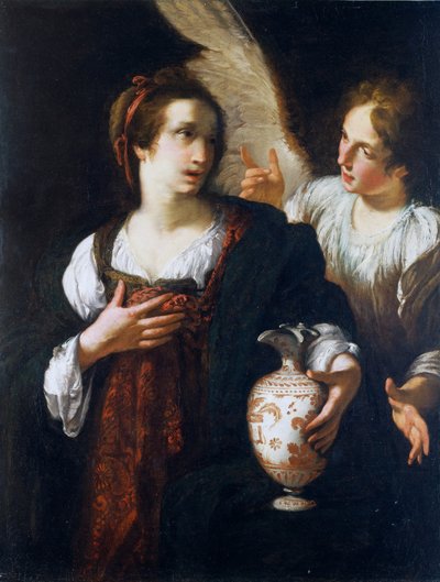Agar e el Ángel de Bernardo Strozzi