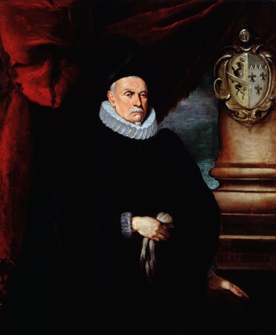 Retrato de Giacomo Raggi, Senador de la República de Génova de Bernardo Strozzi