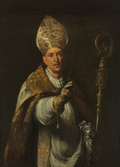 San Gerardo Sagredo, obispo de Csanád, 1633 de Bernardo Strozzi