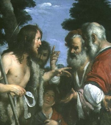 El Sermón de San Juan Bautista, c.1644 de Bernardo Strozzi