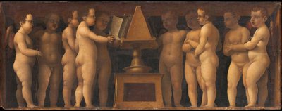 Coro de ángeles, c. 1500 de Bernardo Zenale