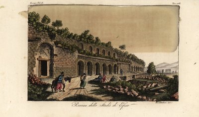 Ruinas del estadio de Éfeso, Grecia de Bernardoni Bernardoni