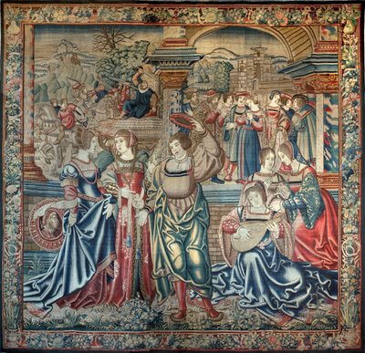 Ciclo de Edipo: Edipo en Tebas de Bernart van (attr. to) Orley