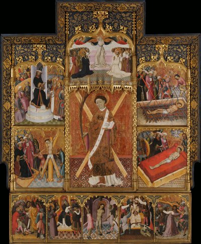 Retablo de San Vicente de Bernat Martorell