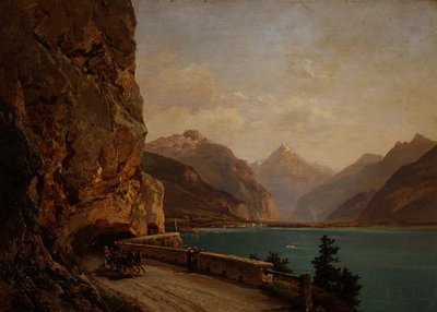Un lago italiano de Bernhard Muhlig