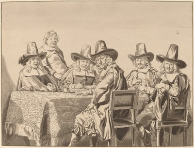 Directores del Asilo de Huérfanos de Haarlem de Bernhard Schreuder