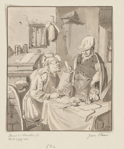 Autor de una carta de Bernhard Schreuder