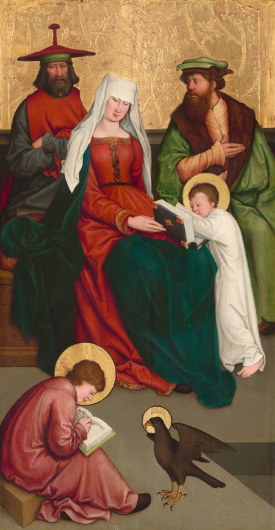 Santa María Salomé y su Familia de Bernhard Strigel