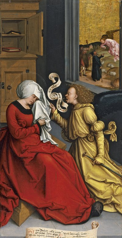 La Anunciación a Santa Ana, ca. 1505-1510 de Bernhard Strigel