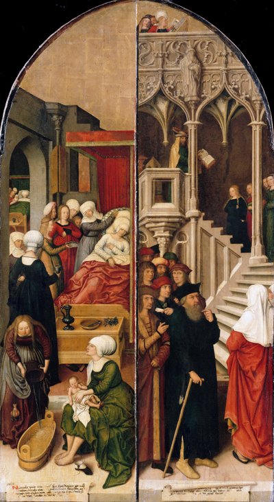 Las Alas del Altar de Schussenried, siglo XVI de Bernhard Strigel