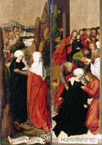 Las alas del altar de Schussenried, siglo XVI de Bernhard Strigel
