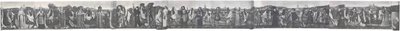 Danza Macabra de Lübeck antes de la guerra, foto, 1463 de Bernt Notke