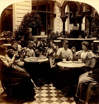 Refrescante - Café Unter den Linden, Berlín, Alemania de Bert Underwood