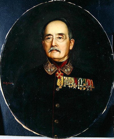 Retrato de Freidrich Wilhelm Ferdinand Ritter von Breithaupt, c. 1870 de Berta von Breithaupt