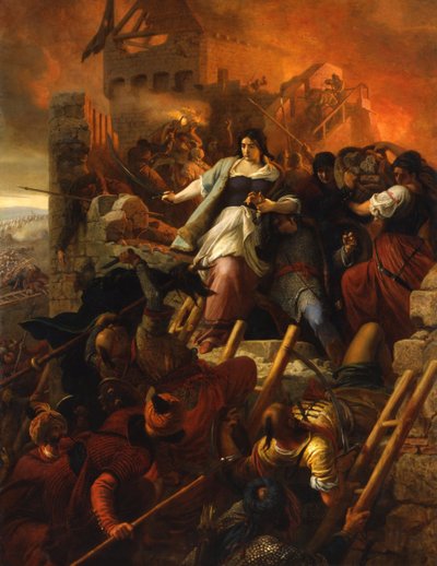 Las mujeres de Eger, 1867 de Bertalan Székely