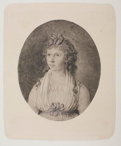 Retrato de Maren Schou West, de soltera Grønlund de Bertel Thorvaldsen