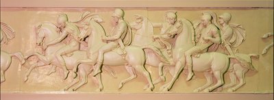 El Triunfo de Alejandro Magno (detalle) de Bertel Thorvaldsen