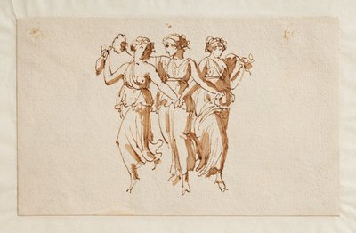 Tres bacantes danzantes de Bertel Thorvaldsen