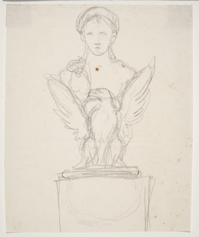 Boceto para el busto de Napoleón de Bertel Thorvaldsen