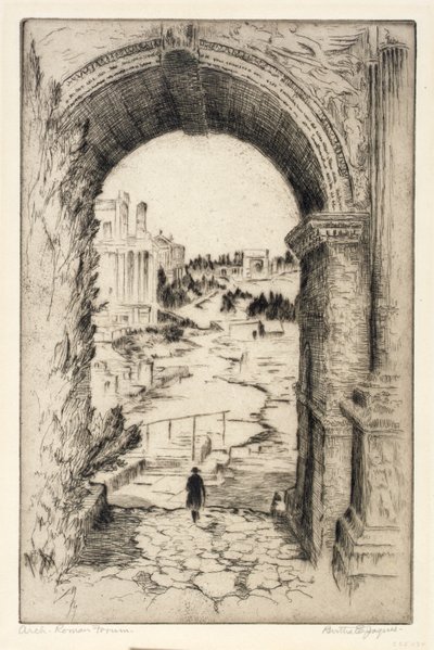 Arco, Foro Romano de Bertha E. Jaques