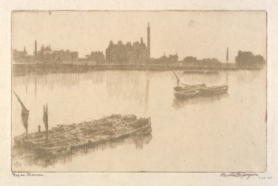 Niebla en el Támesis de Bertha E. Jaques
