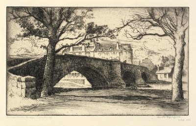 Puente de Musselburgh, Edimburgo de Bertha E. Jaques