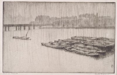 Lluvia en el Támesis de Bertha E. Jaques