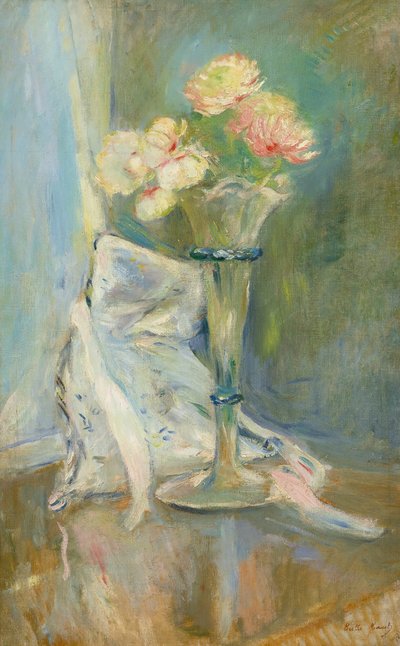 Anémonas rosas, 1891 de Berthe Morisot