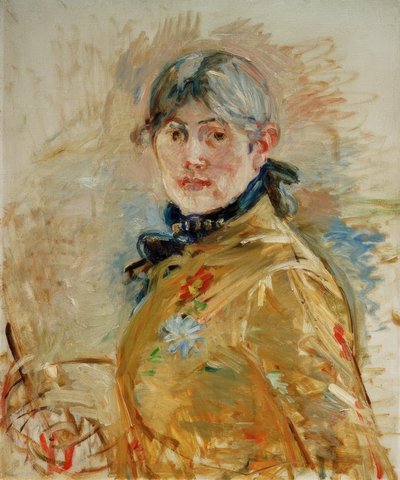 Autorretrato de Berthe Morisot