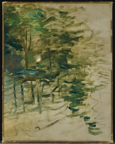 Jardín, 1883 de Berthe Morisot