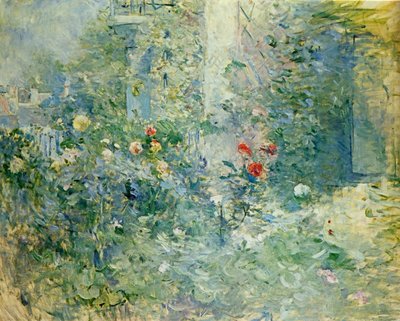 Jardín en Bougival Le jardin à Bougival, 1884 de Berthe Morisot