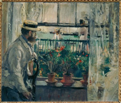 Interior, Isla de Wight de Berthe Morisot