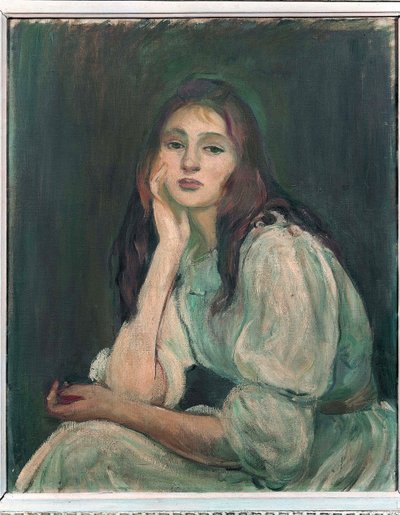Julie soñando despierta, 1894 de Berthe Morisot