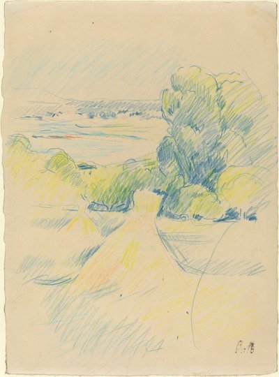 Paisaje de Berthe Morisot