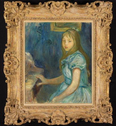 Lucie Léon al Piano de Berthe Morisot
