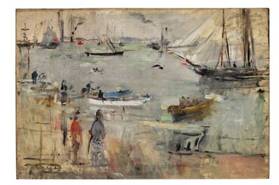 Marina en Inglaterra, 1875 de Berthe Morisot