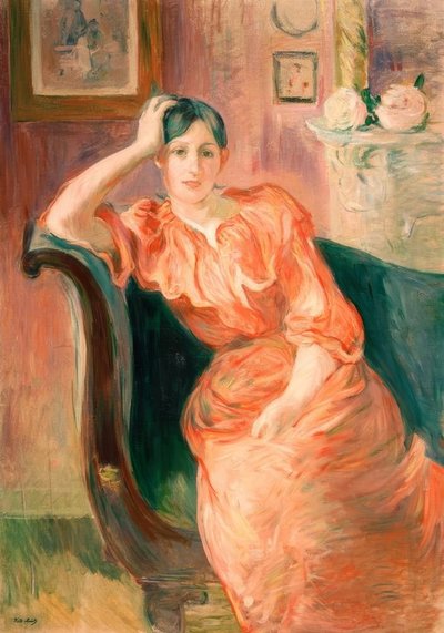 Niñera y bebé de Berthe Morisot
