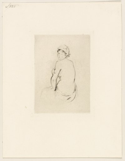 Desnudo visto por detrás de Berthe Morisot