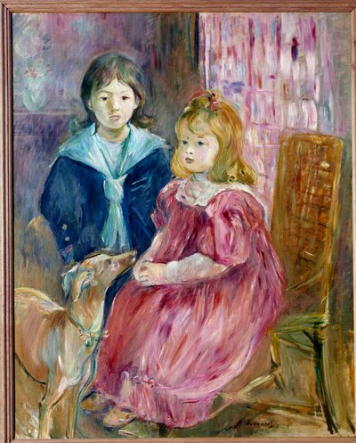 Retrato de los hijos de Gabriel Thomas de Berthe Morisot