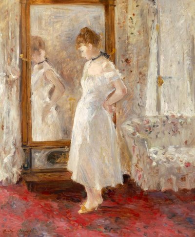 Psique, 1876, por Berthe Morisot (1841–1895) de Berthe Morisot