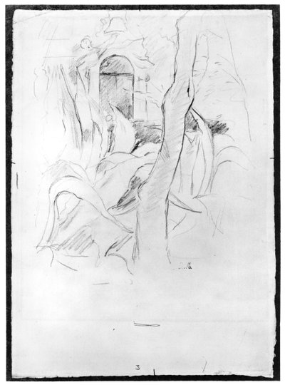 Los aloes en Villa Ratti, 1889 de Berthe Morisot