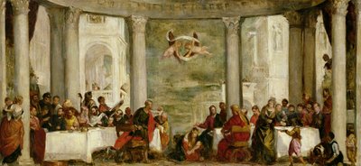 La comida en la casa de Simón el Fariseo, después de una pintura de Veronese, 1860 de Berthe Morisot